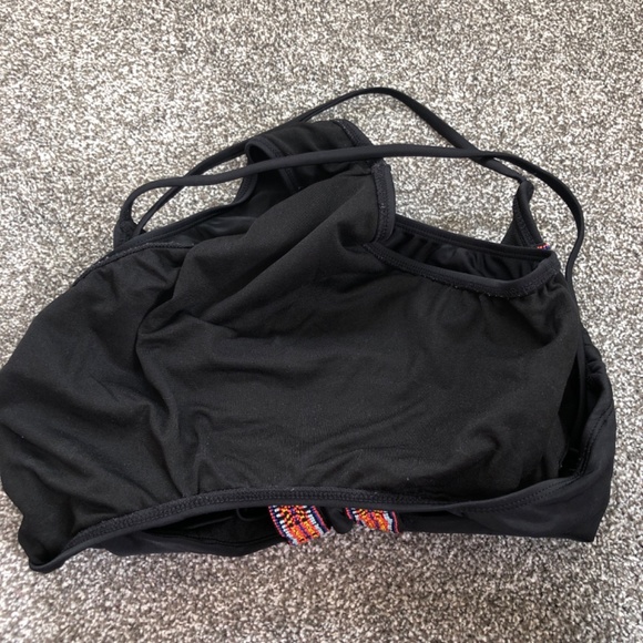 💚 black one piece with beading design - Picture 9 of 10